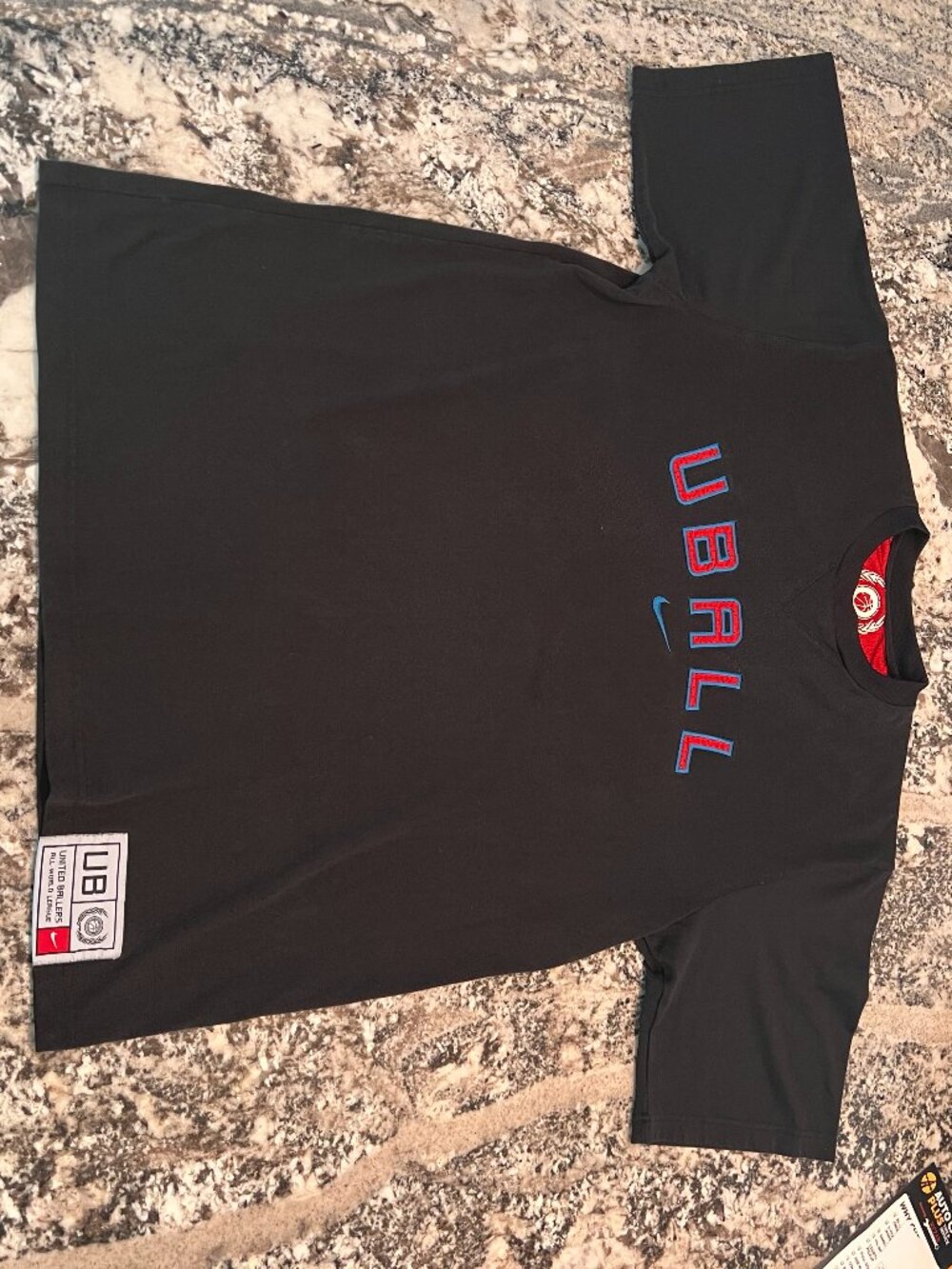 Nike UBall (United Ballers League) T-Shirt – Black – Men’s XL